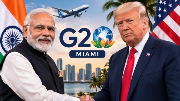 PM Modi US Visit: फ्लोरिडा G20 समिट में डोनाल्ड ट्रंप से मुलाकात की संभावना, कनाडा दौरे की भी चर्चा