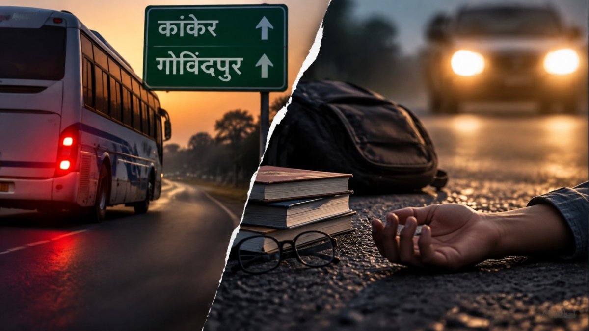 Teacher dies in Kanker road accident(Image Source: AI Photo)