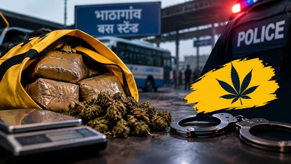 Cannabis seizure operation in Bhathagaon(Image Source: AI Photo)