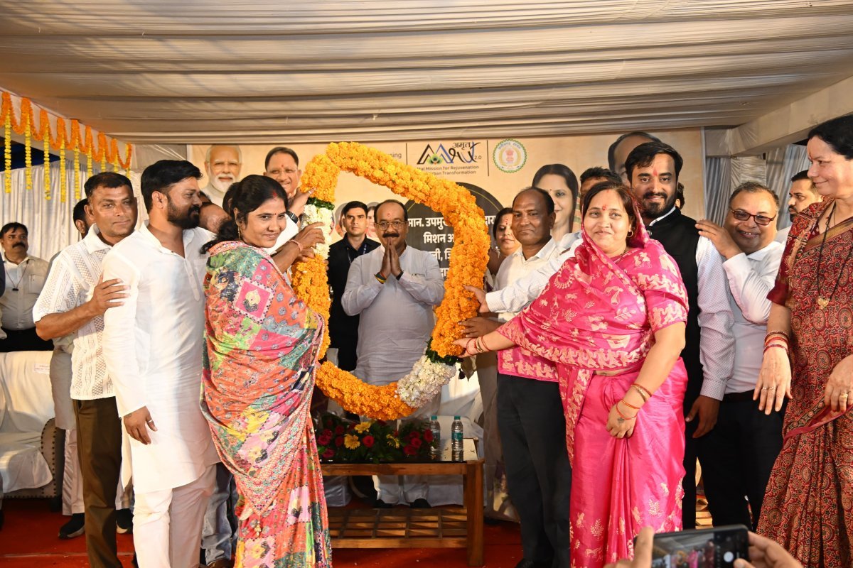Inauguration of development works in Saraipali (Image Source: Keertiman Media)