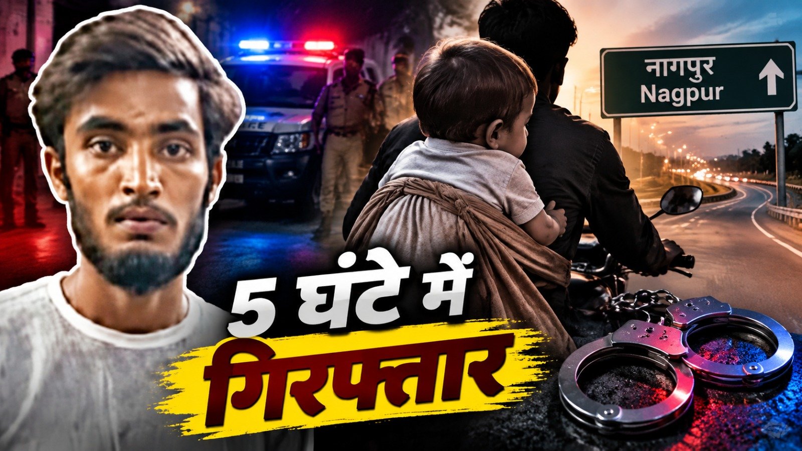 Child Kidnapping Case: घर में घुसकर मासूम का अपहरण, 5 घंटे में नागपुर से गिरफ्तार, पुलिस ने मां को सौंपा सकुशल बच्चा