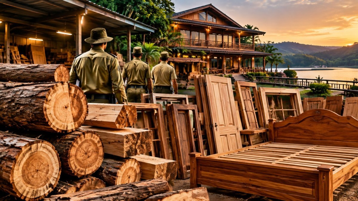 Baena Resort wood raid(Image Source: AI Photo)