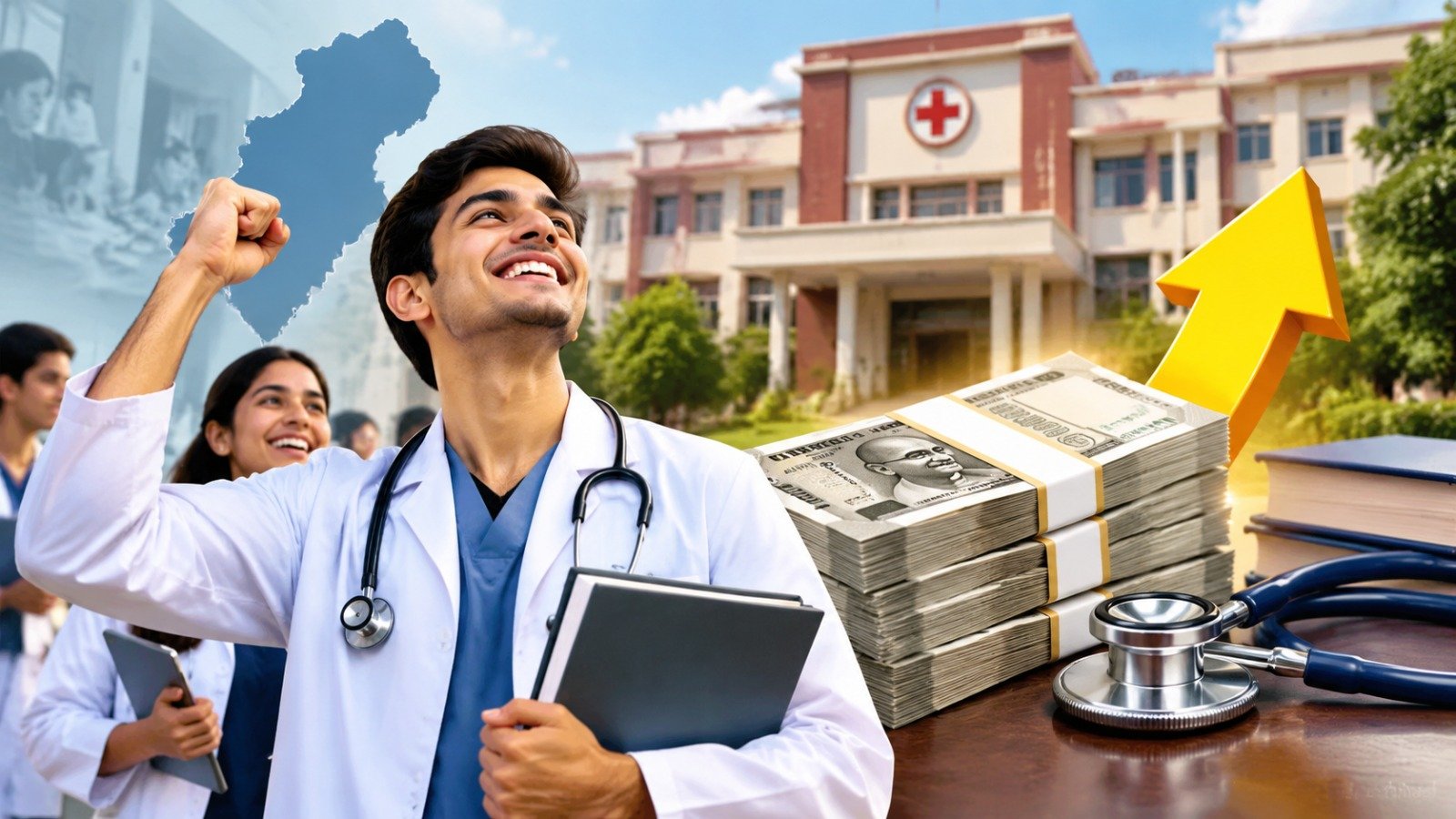 Medical Students News: छत्तीसगढ़ MBBS इंटर्न्स की बढ़ी स्टाइपेंड राशि, अब मिलेंगे ₹25 हजार महीना