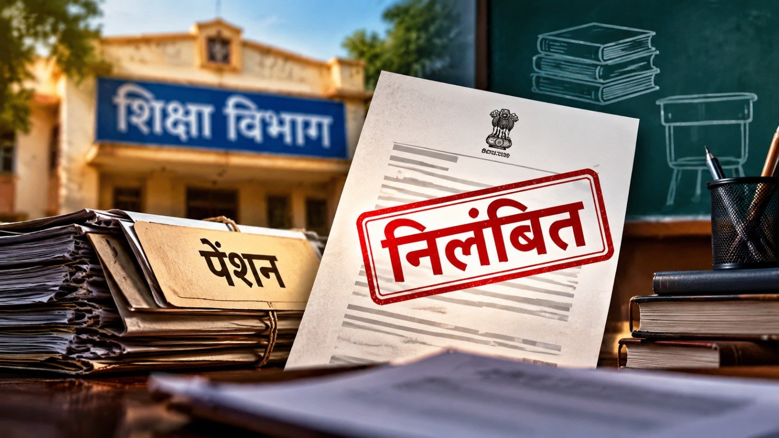 Mungeli Education Department: दिवंगत शिक्षक के पेंशन मामले में लापरवाही, शिक्षा विभाग ने 6 को किया सस्पेंड