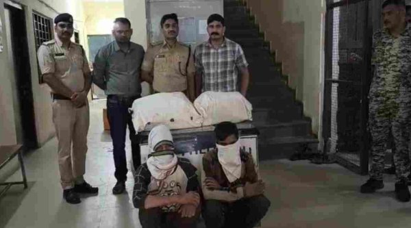 Ganja Smuggling: 1.5 लाख रुपए की अवैध खेप जब्त, दो आरोपी गिरफ्तार
