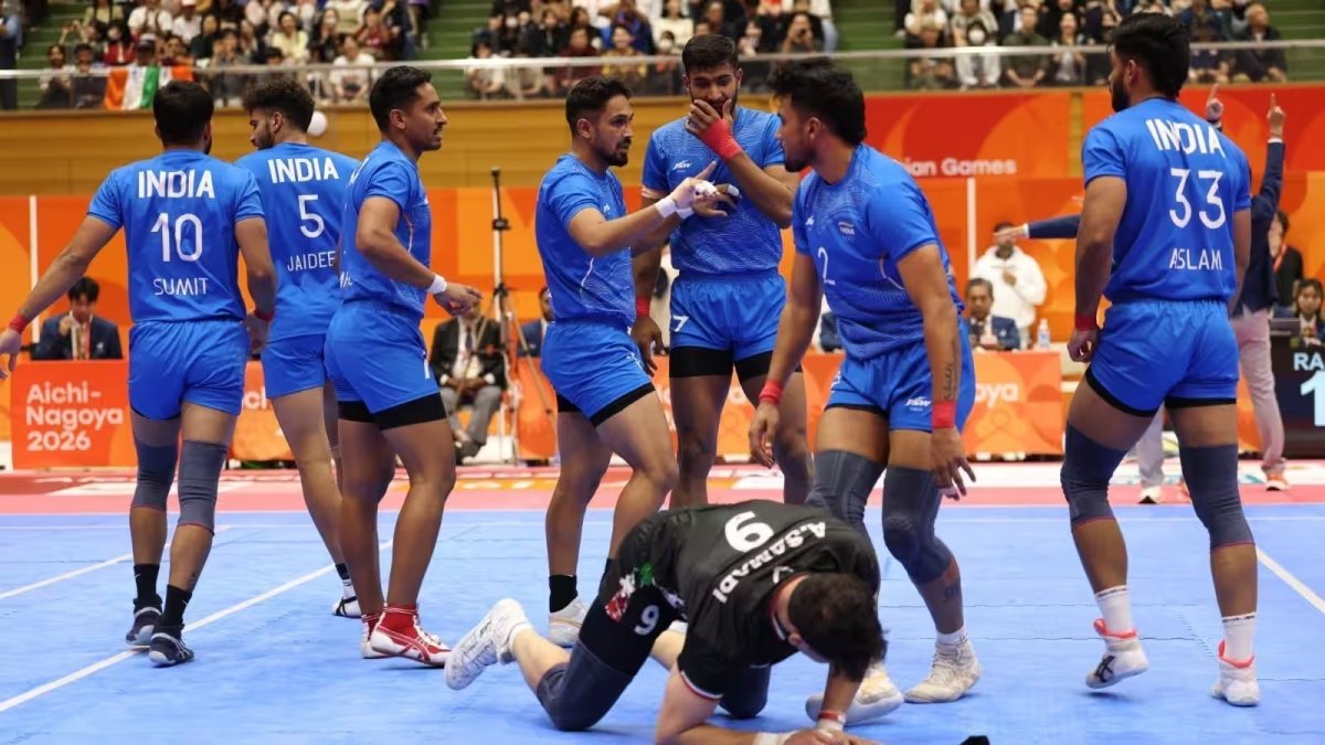 India won the gold medal in Kabaddi at the 2026 Asian Games(Image Source: Social Media)