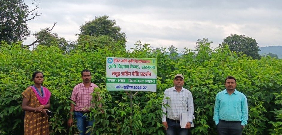 Initiative to boost Arhar production in Surguja(Image Source: CGDPR)