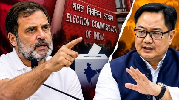 Election Commission: राहुल गांधी ने CEC ज्ञानेश कुमार से मांगा इस्तीफा, बीजेपी का करारा पलटवार