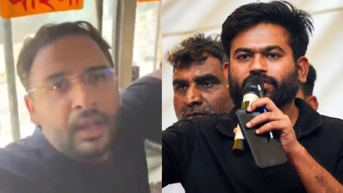 Ashutosh Ranka detained by Assam Police(image source- keertiman media)