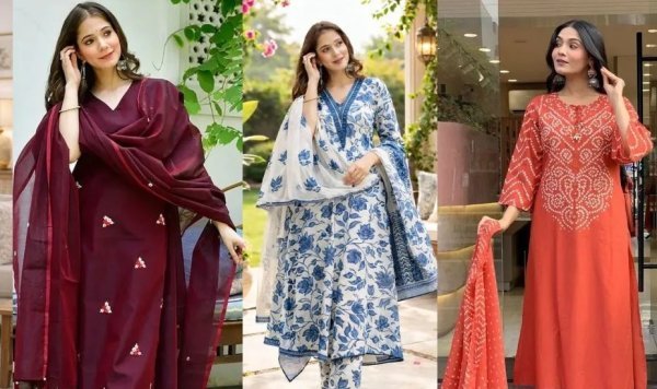 Stylish Kurti Design: फर्शी सलवार पहनने का है प्लान? ये 6 कुर्ती डिजाइन बदल देंगे पूरा लुक
