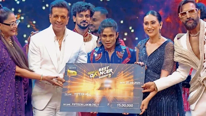 Dancer Ritesh Pal wins the India Best Dancer trophy (Image Source: social media)