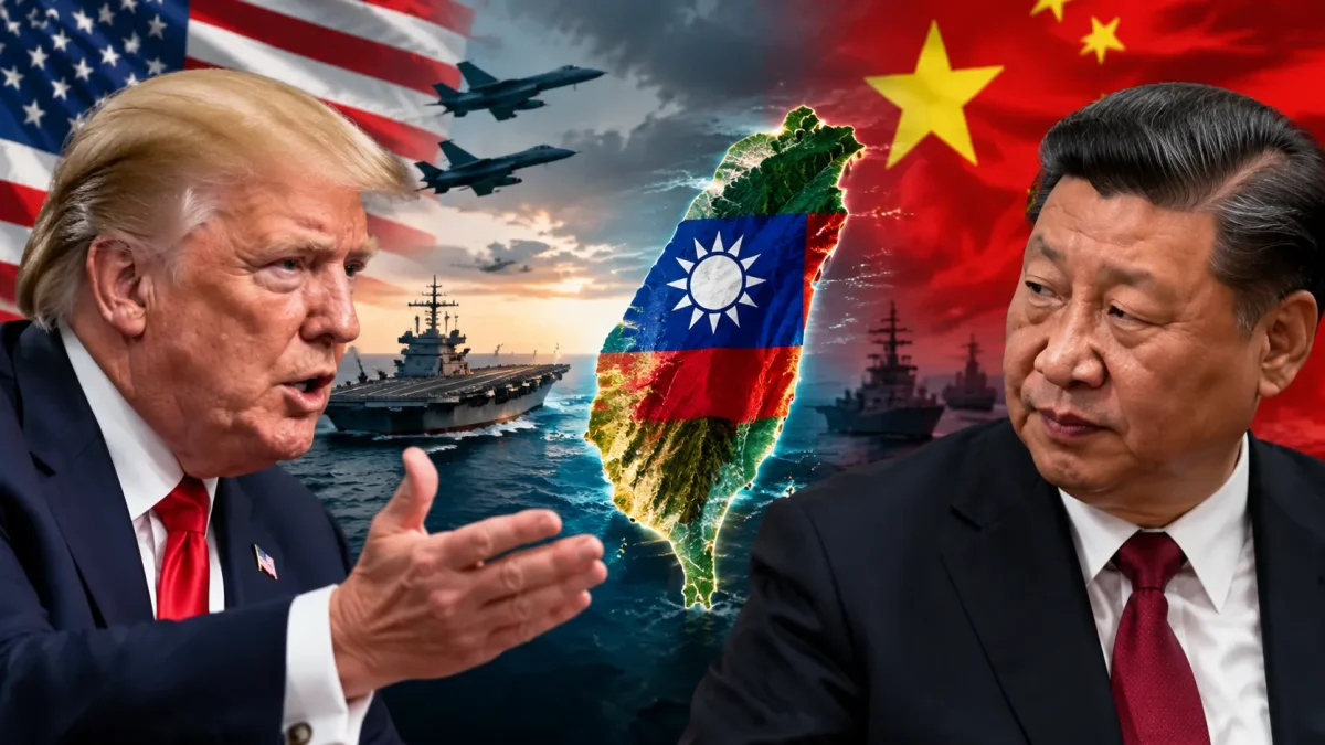 Trump Xi Taiwan issue(Image Source:AI Photo)