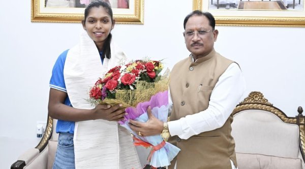 Asian Games 2026: छत्तीसगढ़ की बेटी संजू देवी का सम्मान, मुख्यमंत्री साय ने की 51 लाख की घोषणा