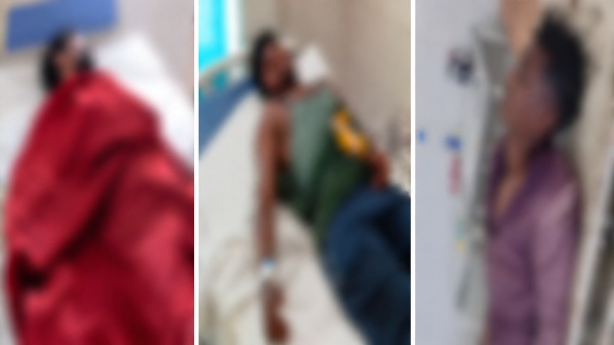 Worker suffers electric shock(Image Source: Keertiman Media)