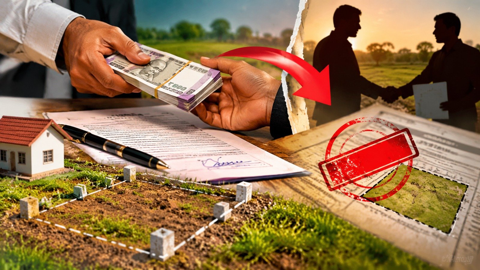 Land Fraud Case: सरायपाली में जमीन सौदे के नाम पर 5 लाख रुपए की ठगी, महिला के खिलाफ केस दर्ज