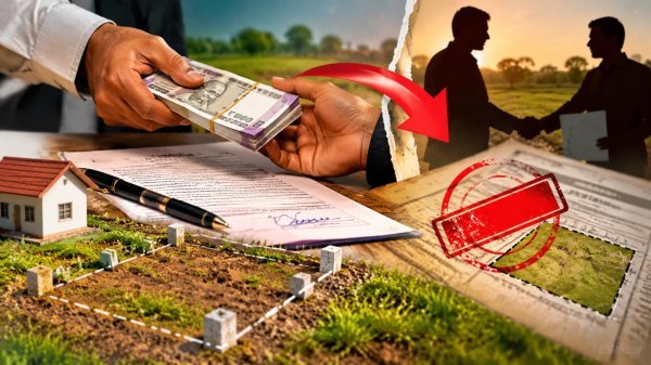 Land Fraud Case: सरायपाली में जमीन सौदे के नाम पर 5 लाख रुपए की ठगी, महिला के खिलाफ केस दर्ज