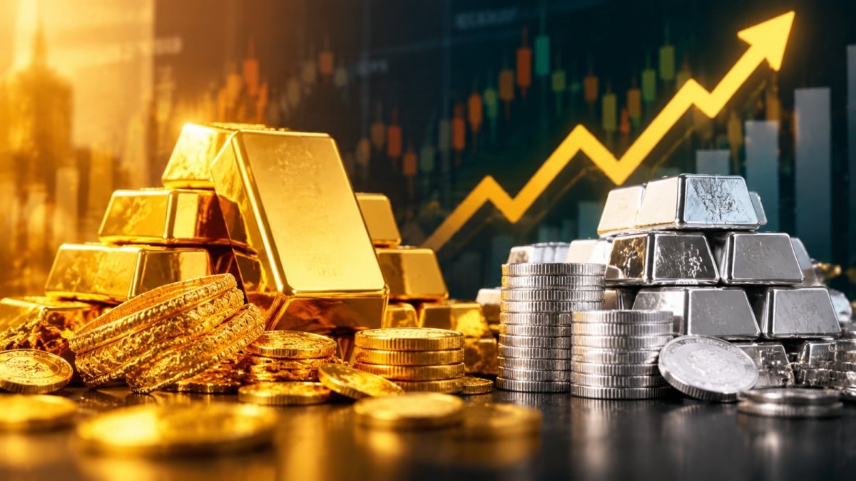 Rise in the price of gold and silver (Image Source: AI Photo)