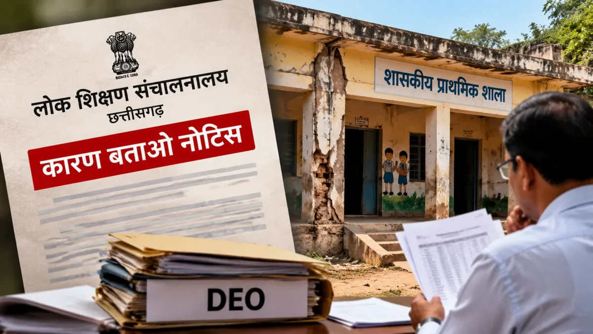 DEO notice over school report delay(Image Source: AI Photo)