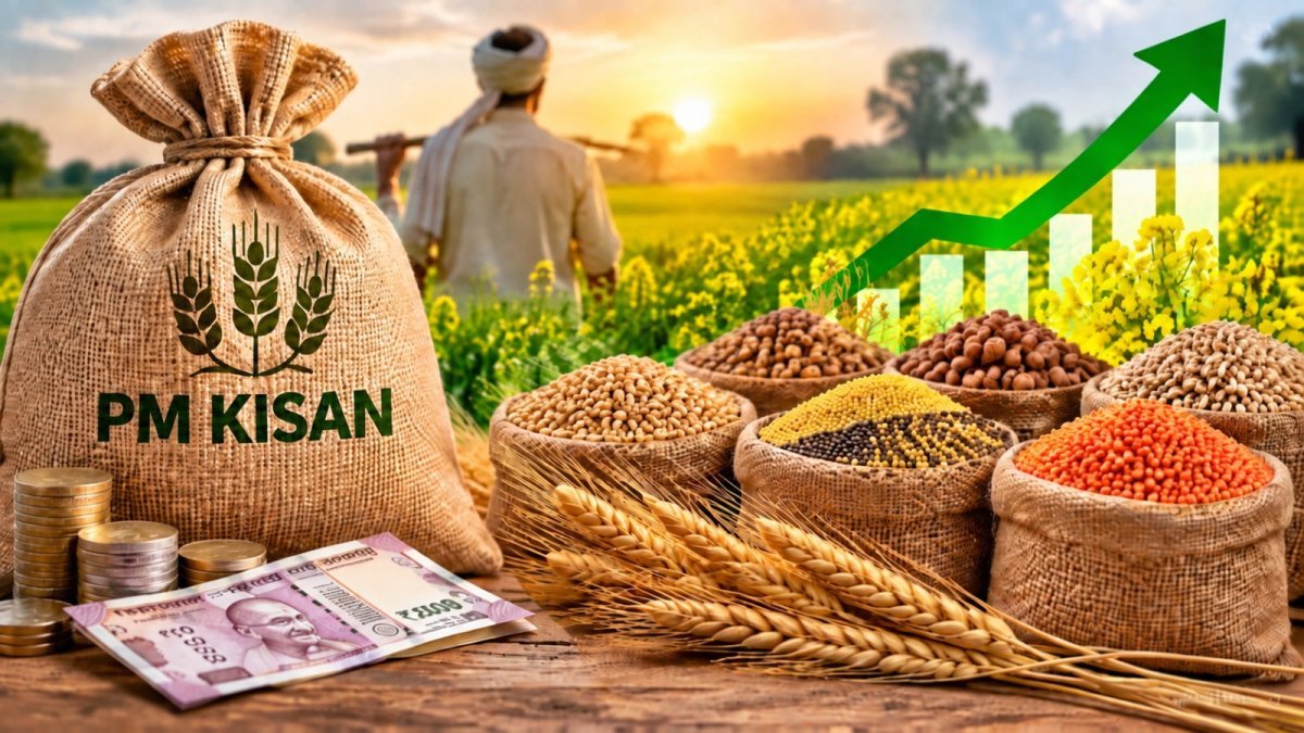 Rabi MSP hike for farmers (Image Source: AI Photo)
