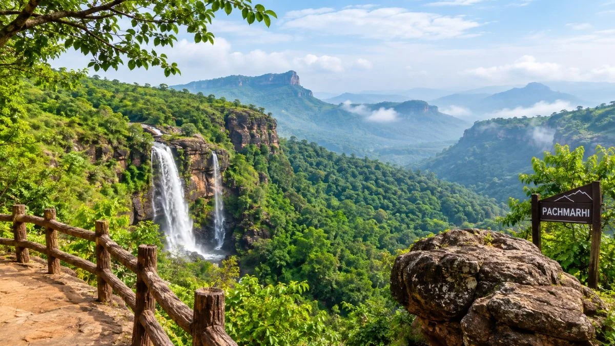 The beautiful valleys of Pachmarhi