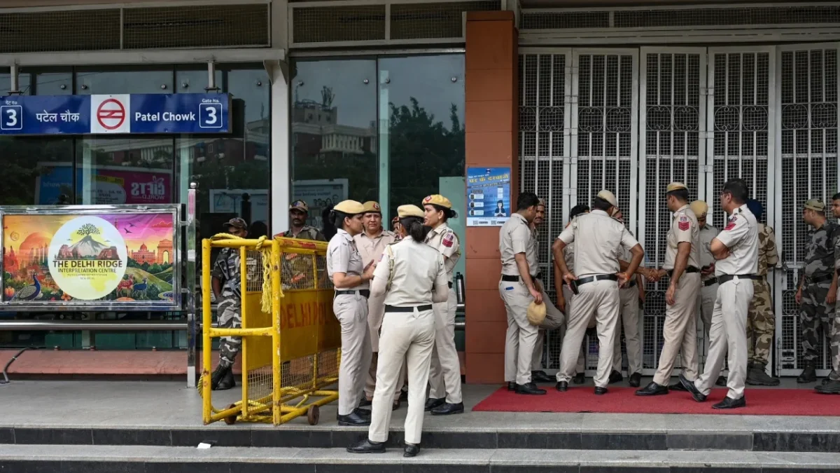 Entry and exit closed at 11 metro stations (Image Source: social media)