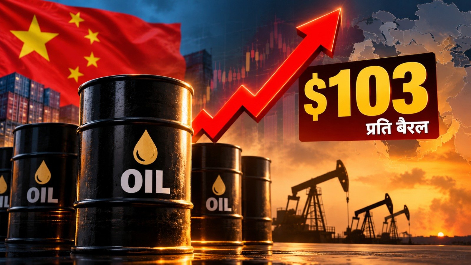 Crude Oil Price: चीन ने रोका फ्यूल एक्सपोर्ट, तेल की कीमतों में जबरदस्त उछाल