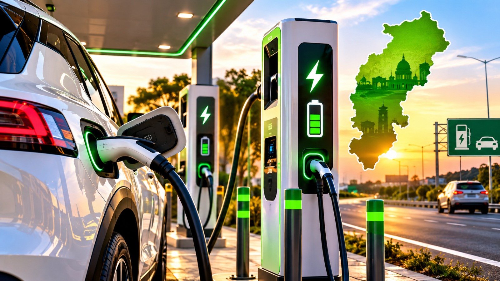 Chhattisgarh EV Charging Station: हर 25 किमी पर मिलेंगे चार्जिंग स्टेशन, सरकार ने भूमि विकास नियमों में किया बड़ा बदलाव