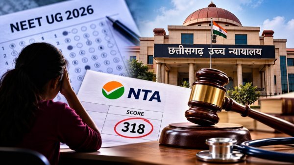 NEET UG 2026: बिलासपुर हाईकोर्ट में याचिका पर सुनवाई, एनटीए से दो हफ्ते में मांगा विस्तृत जवाब