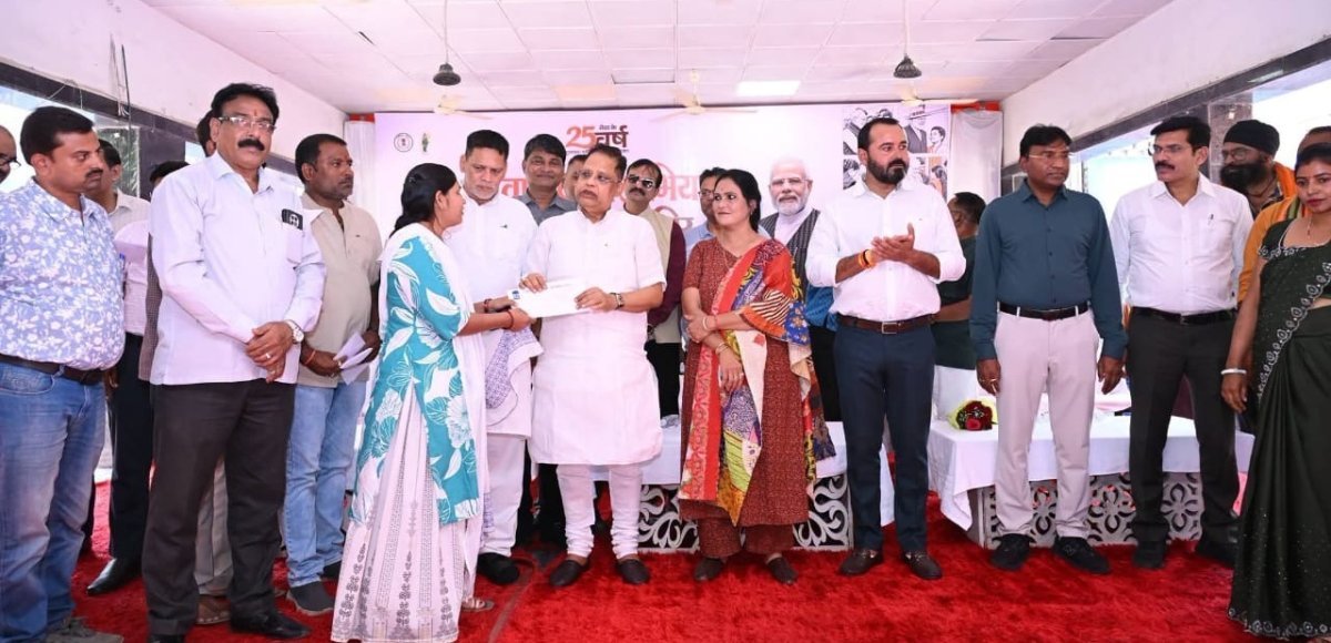 Seva Setu camp organized in Bilaspur(Image Source: CGDPR)