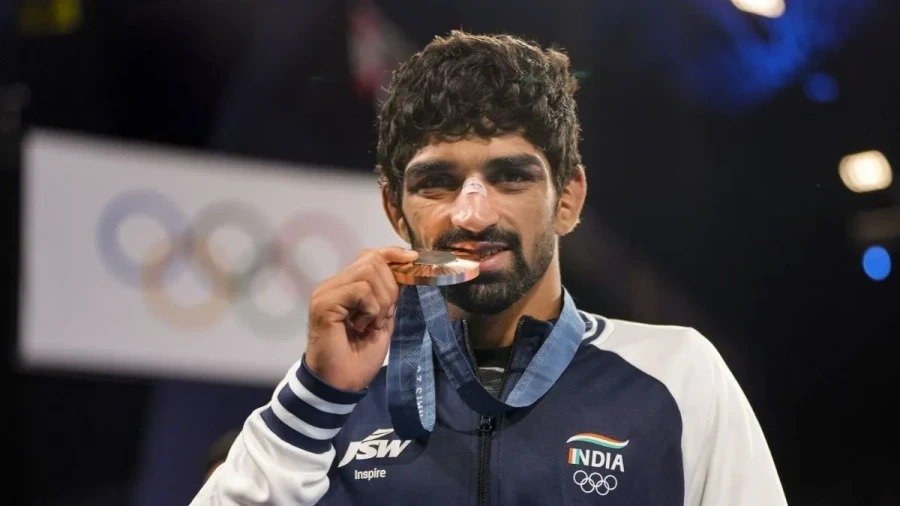 Aman Sehrawat won the gold medal(Image Source: Social Media)