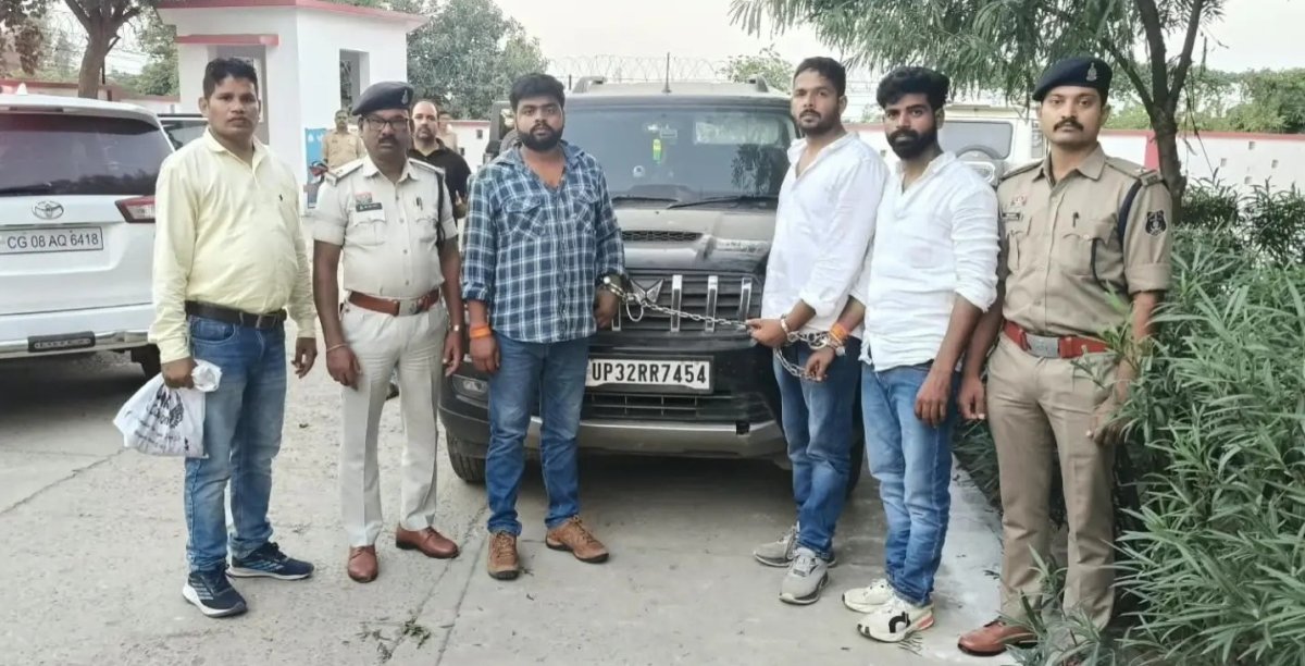 3 suspects detained in Raipur kidnapping case(Image Source: Keertiman Media)