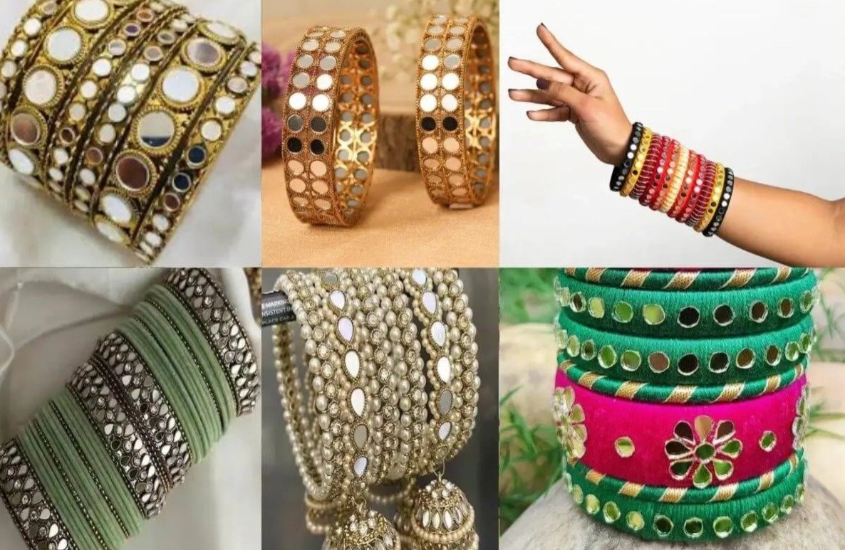 Trending Mirror Bangles: फेस्टिव सीजन में छाईं शीशे वाली चूड़ियां, देखें ट्रेंडिंग डिजाइन्स