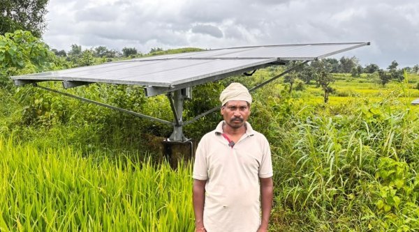 Solar Irrigation: सौर सुजला योजना से बदली खेती की तस्वीर, किसान आशीष टोप्पो ले रहे साल में तीन फसलें