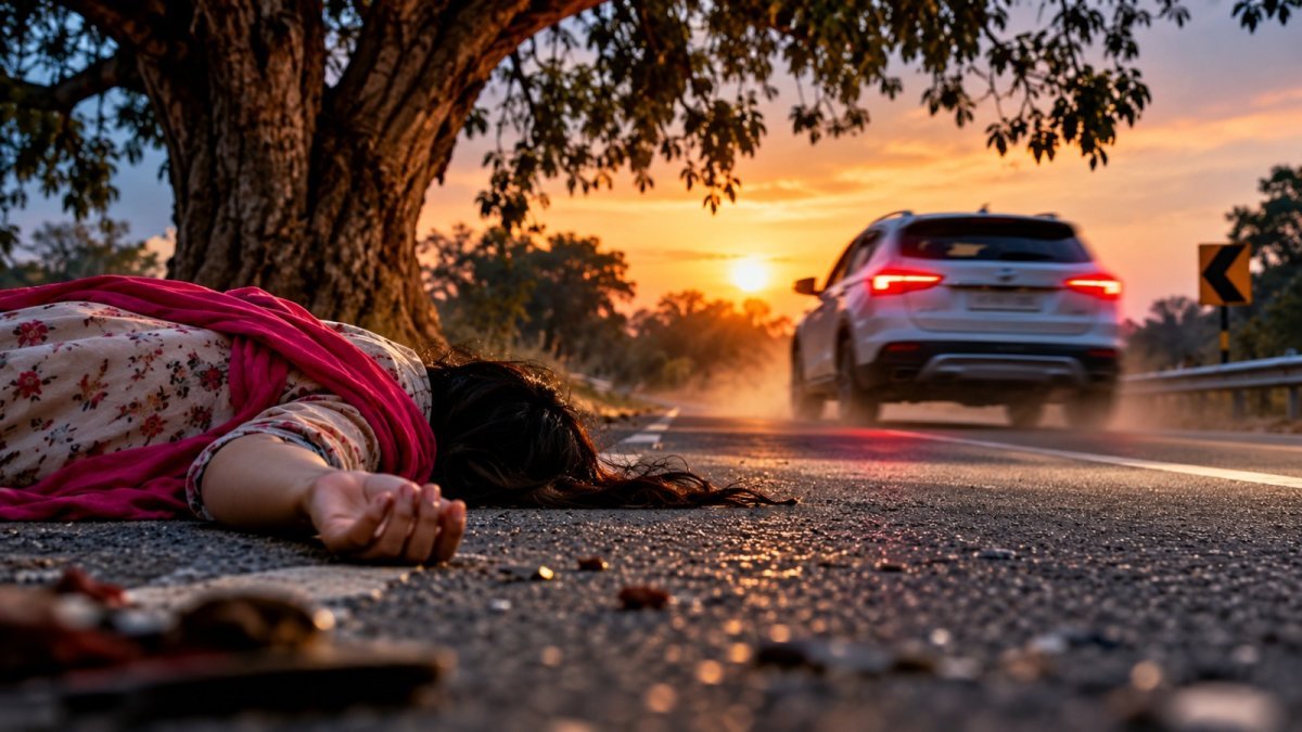 NH-353 road accident in Suvarmal (Image Source: AI Photo)