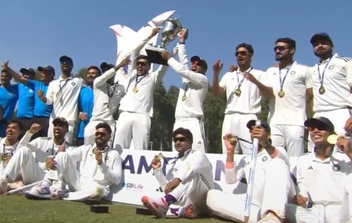 Rest of Indias victory in the Irani Cup(Image Source: Social Media)