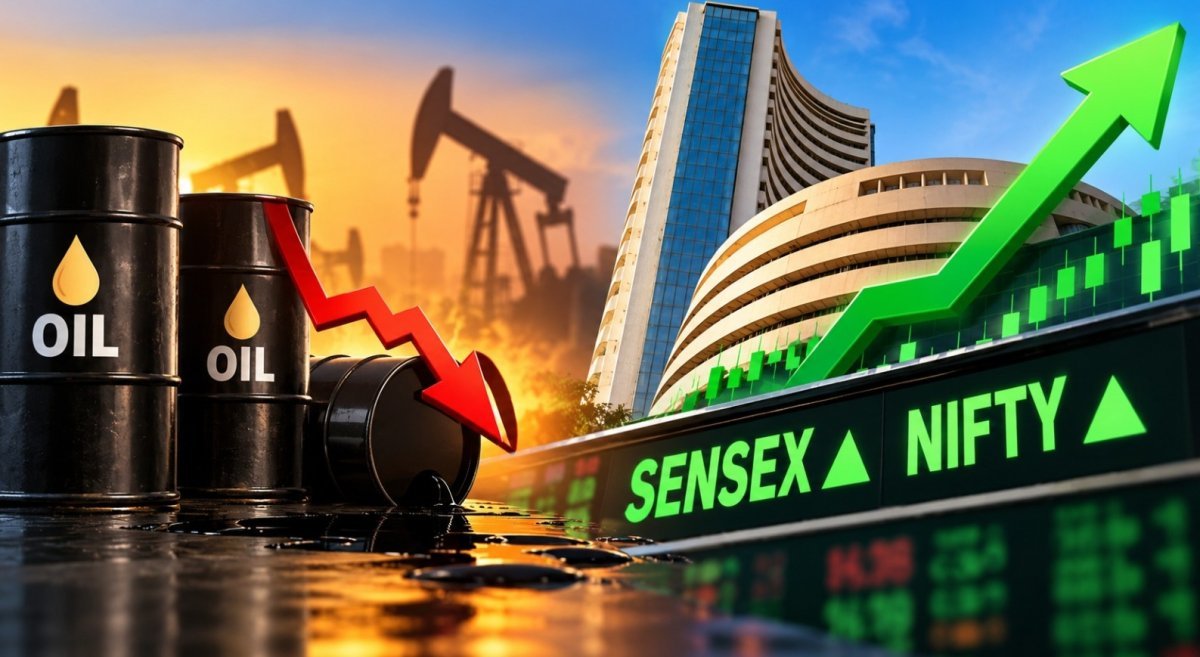 Stock market rallies; Sensex and Nifty gain (Image Source: AI Photo)