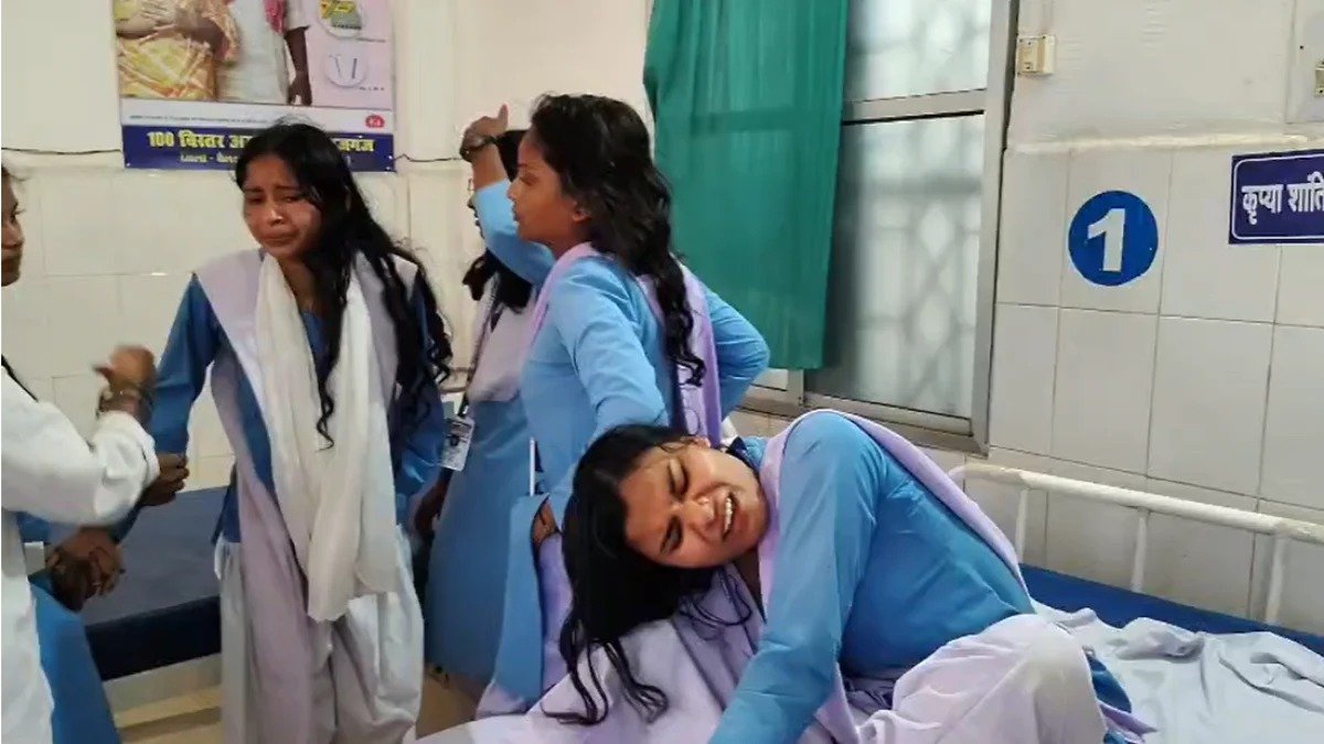 Bee attack at school: 10 children injured(image source social media )