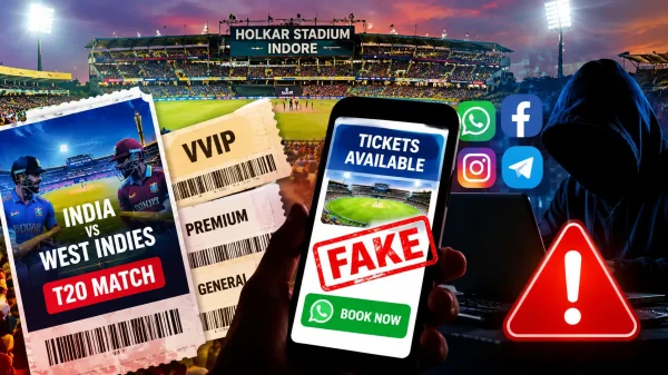 T20 Match: फर्जी टिकट बेचने वाला गैंग सक्रिय, क्राइम ब्रांच ने किया अलर्ट