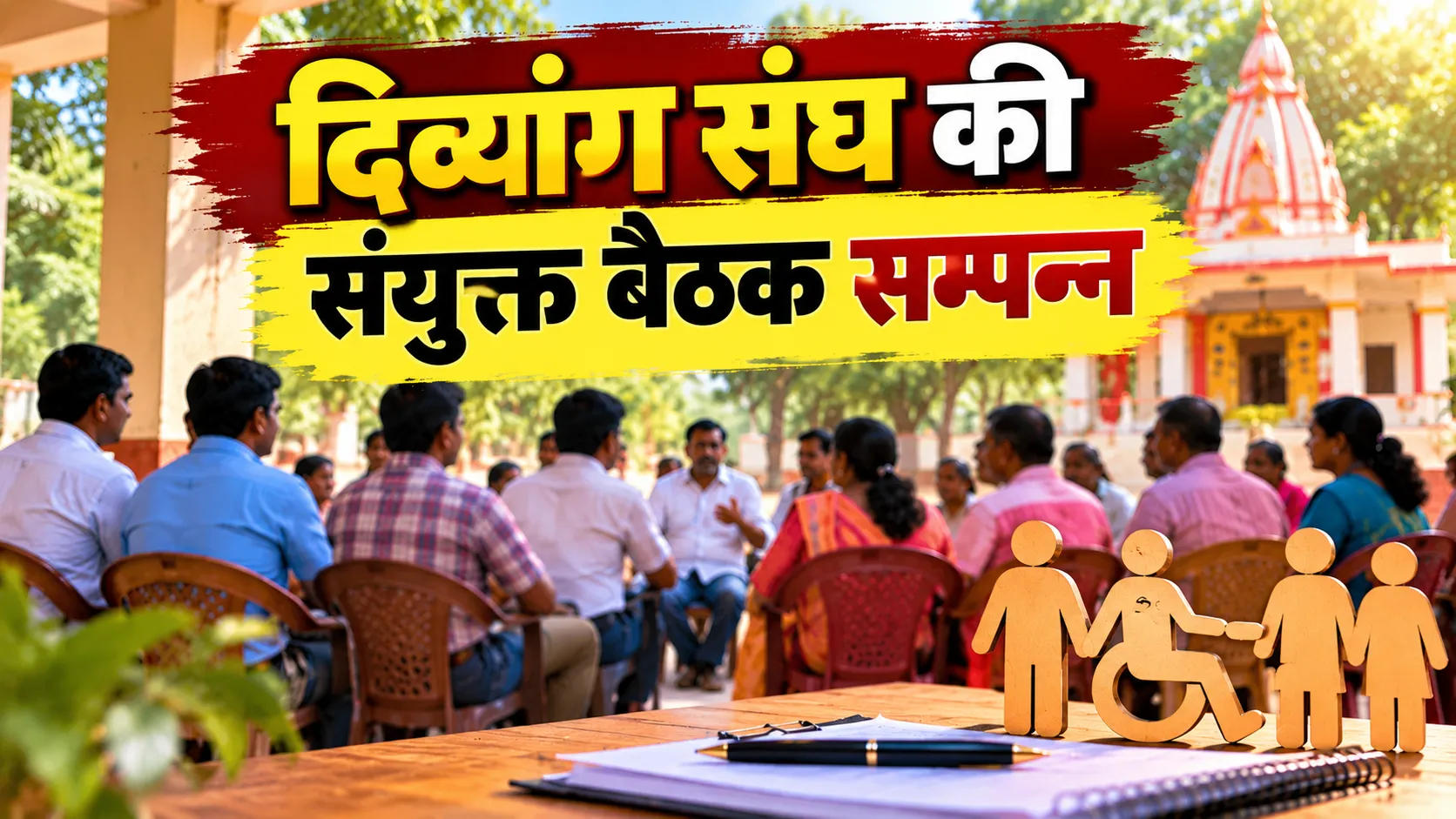 Arang News: दिव्यांग संघ और सहकारी समिति की संयुक्त बैठक संपन्न, संगठन को मजबूत बनाने का लिया गया संकल्प