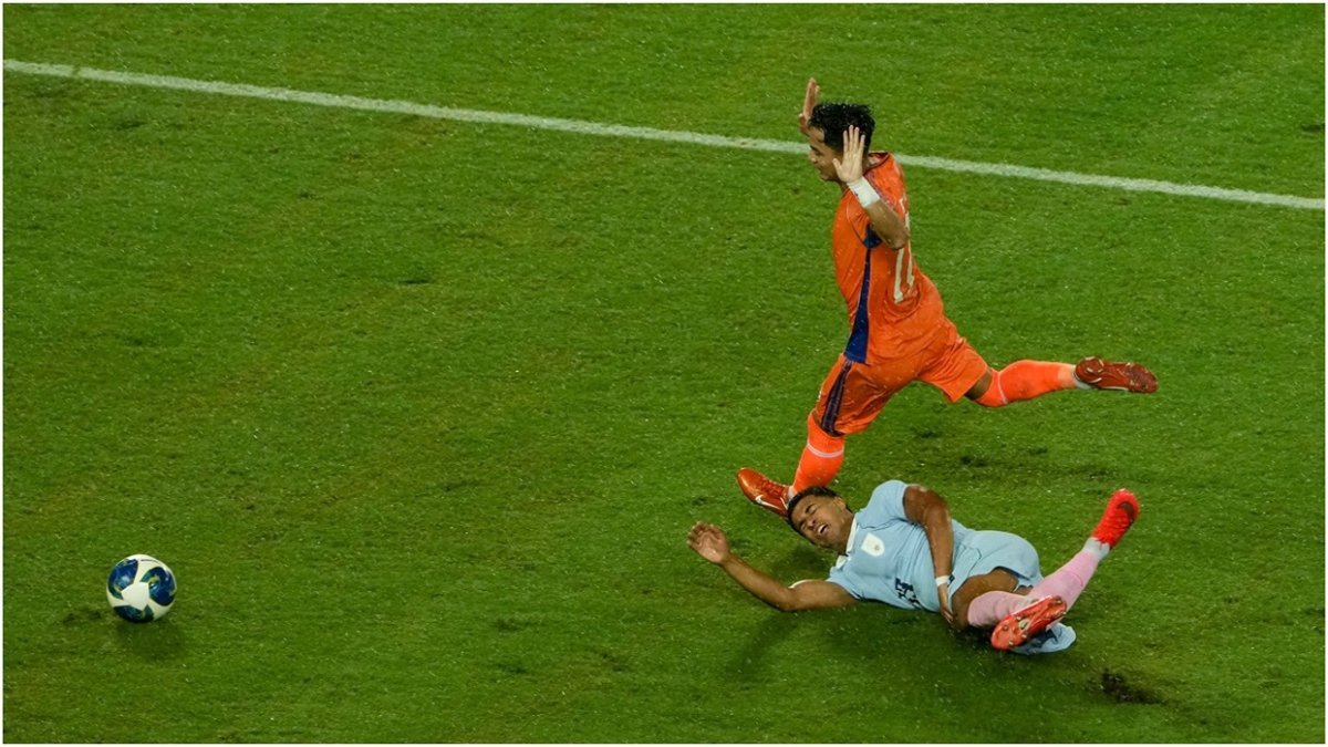 India-Uruguay football match(Image Source: Social Media)