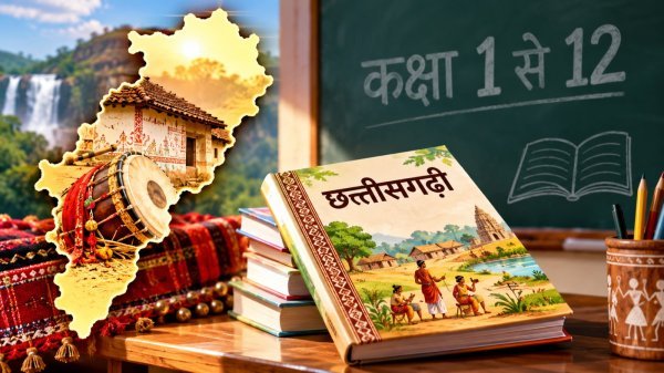 Chhattisgarhi Subject: स्कूलों में अब अलग से पढ़ाई जाएगी छत्तीसगढ़ी भाषा, 18 बोलियों में तैयार हो रहा पाठ्यक्रम