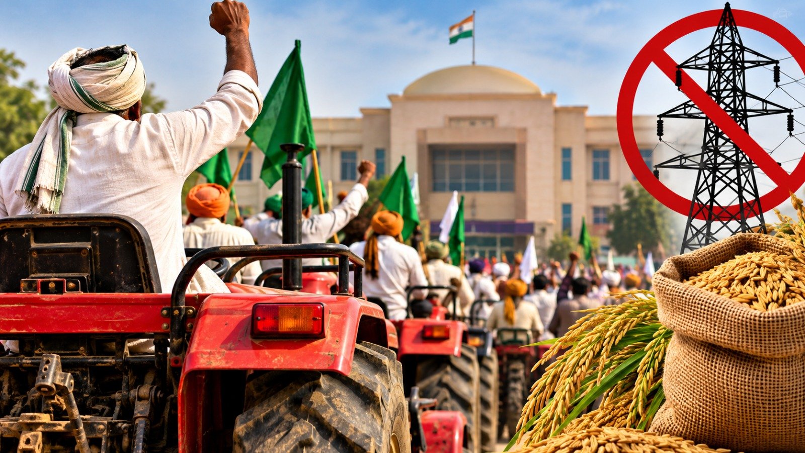Farmers Protest: महासमुंद में किसानों का बड़ा प्रदर्शन, 8 अक्टूबर को निकलेगी ट्रैक्टर रैली