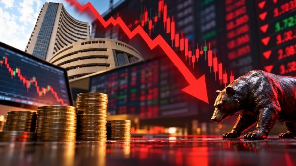 Share Market: दो दिन की तेजी के बाद बाजार में गिरावट, सेंसेक्स 429 अंक टूटा