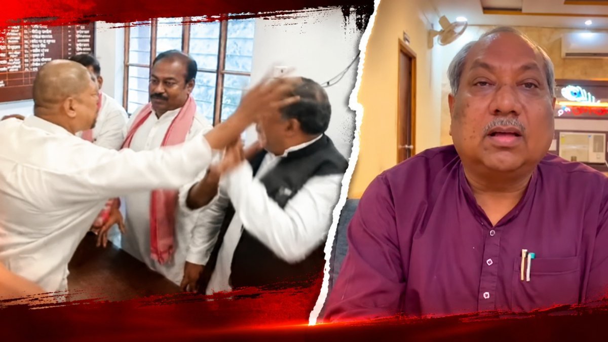 Dispute during SP meeting in Gorakhpur (Image Source: social media)