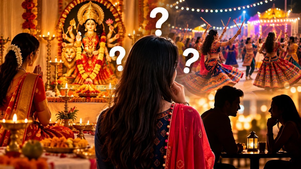 Navratri Dating Rules (Image Source: AI Generated)