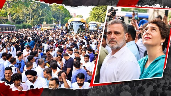 Congress Protest: मुख्य चुनाव आयुक्त के खिलाफ कांग्रेस का हल्लाबोल, राहुल-प्रियंका पर FIR दर्ज