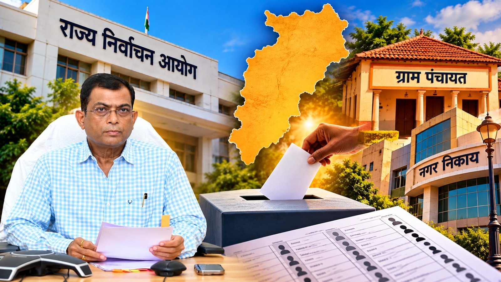 State Election Commission: छत्तीसगढ़ में स्थानीय निकाय चुनाव की तैयारी तेज, 30 नवंबर को जारी होगी अंतिम मतदाता सूची