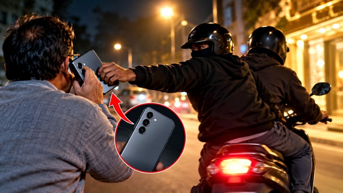 Incident of mobile snatching (Image Source: AI Photo)