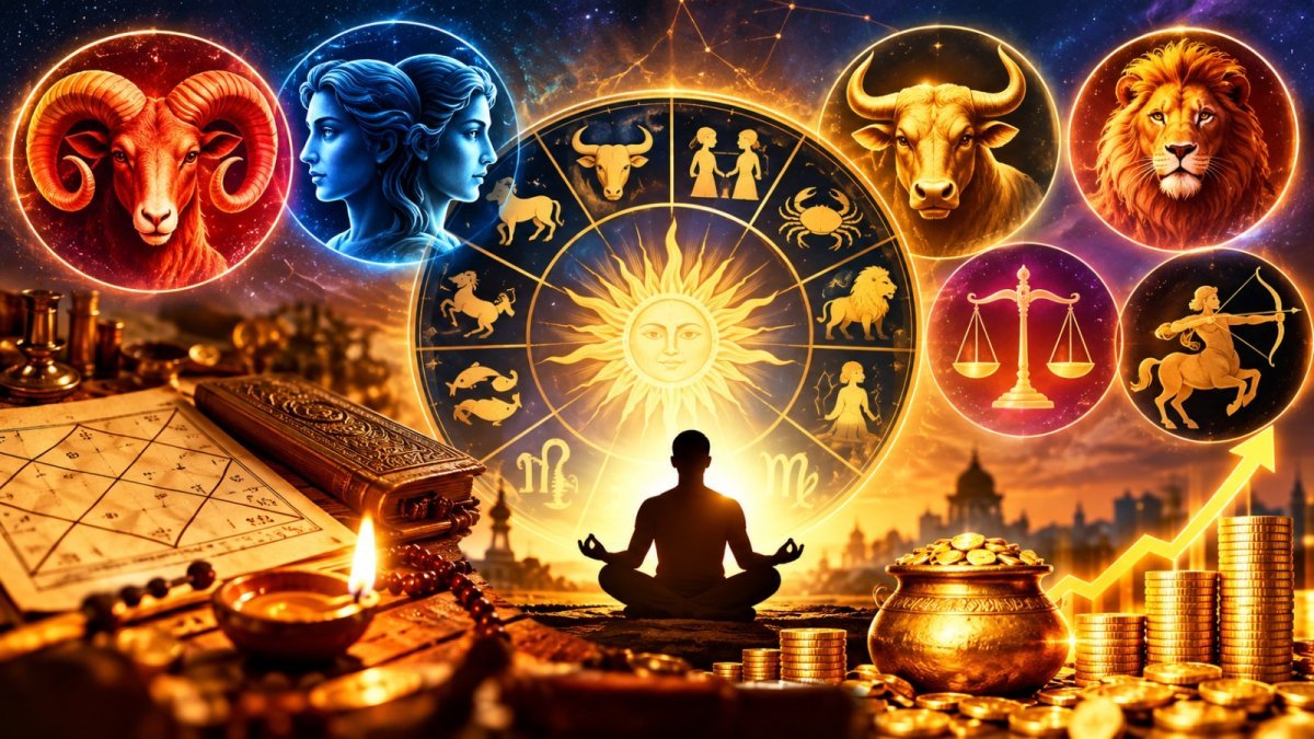 Horoscope for 6 Zodiac Signs (Image Source: AI Photo)