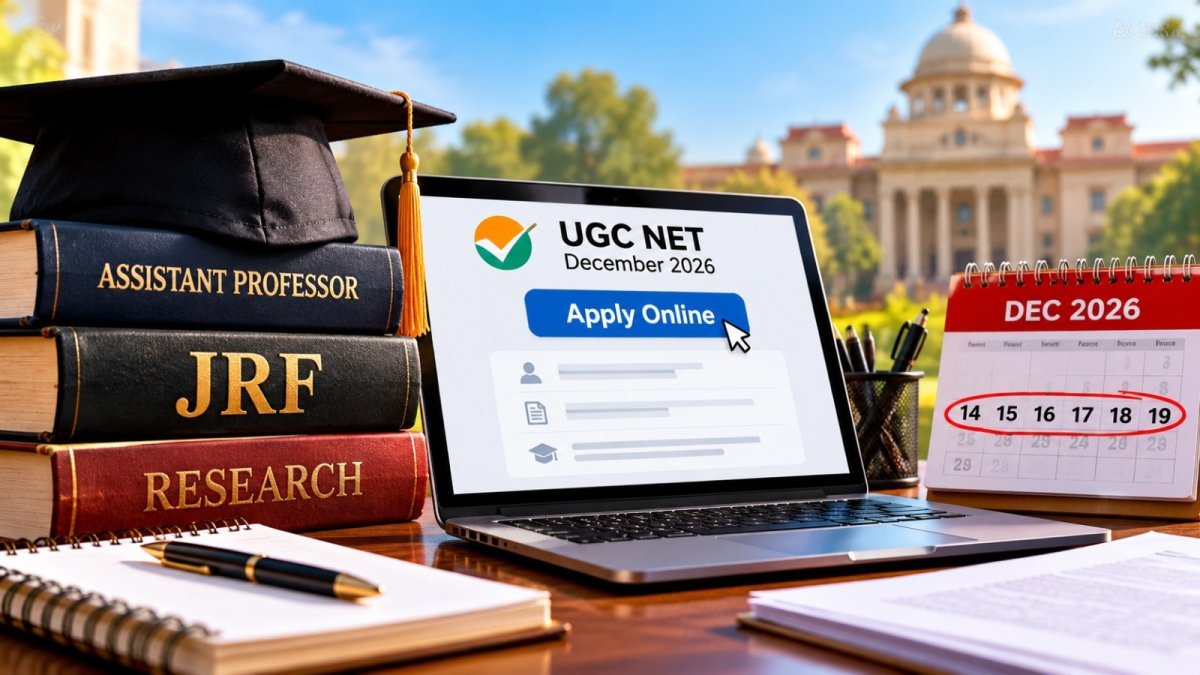 UGC NET December 2026 Application and Exam Date